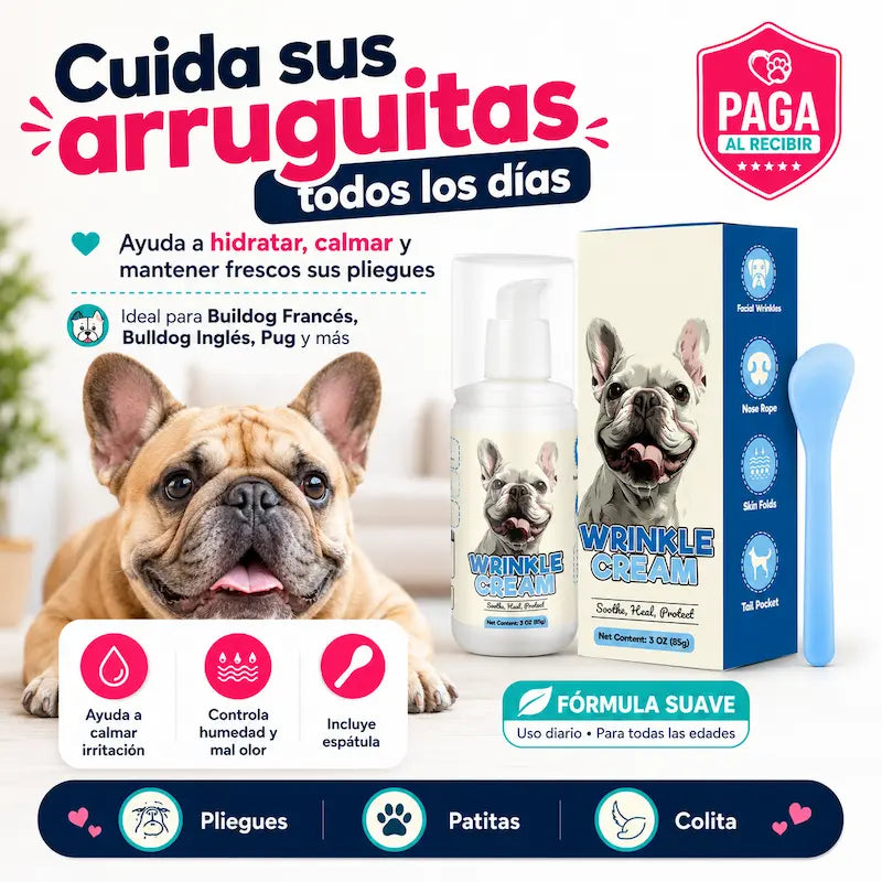 Crema Calmante Hidratante Para Perros: Cuida y previene irritaciones severas de la piel 🐶